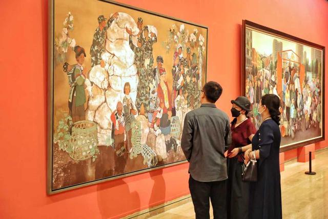 中国共産党創立100周年祝賀美術作品展が北京で開幕