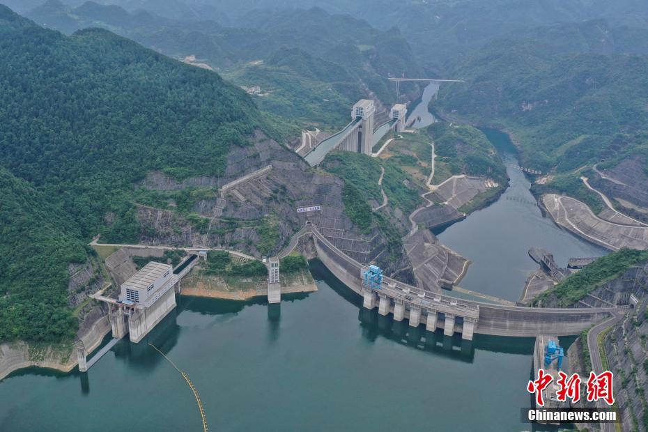 世界最高水位における通航プロジェクトのテスト運用開始　貴州省余慶県