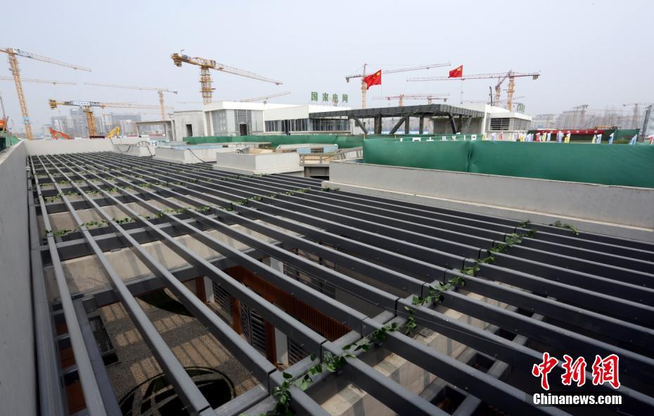 中国初の半地下式変電所、雄安新区で稼働開始