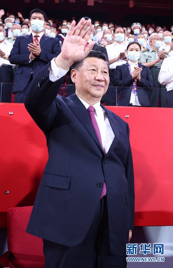中国共産党創立100周年祝賀芸術公演「偉大な征途」が北京で盛大に開催