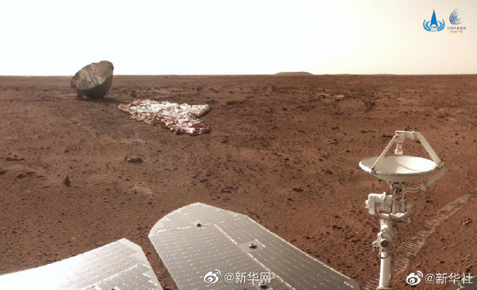中国国家航天局が美しい火星の画像を再び公開