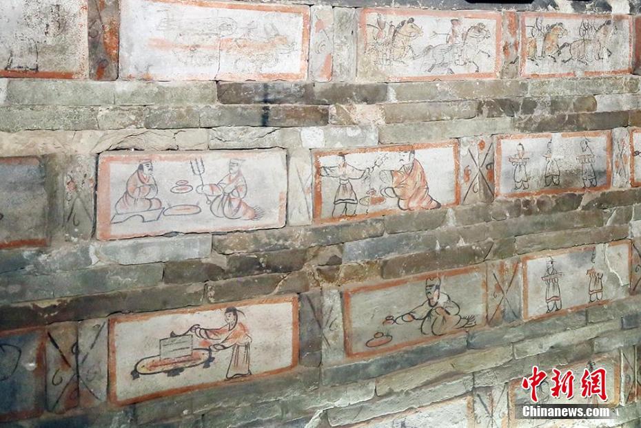 リアルな古代の生活を見てみよう！甘粛省嘉峪関の魏晋古墓壁画
