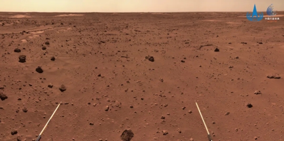 2021年7月30日の時点で、火星ローバーが火星の表面で活動した期間は75火星日に及び、火星周回機は軌道上を372日周回、2機ともコンディションは良好、各システムも正常に稼働している。（画像提供・中国探月工程の微信公式アカウント）