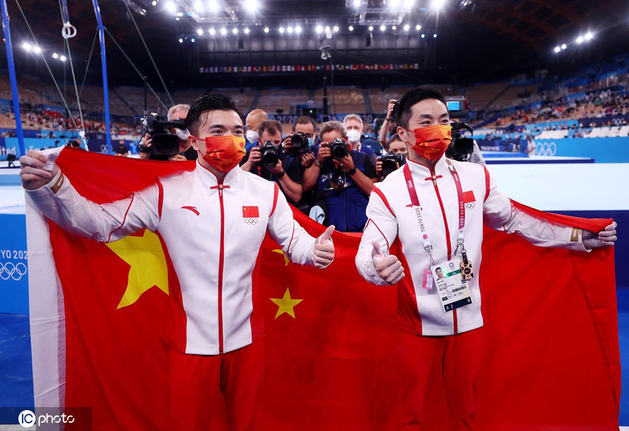 中国が東京五輪・体操男子種目別つり輪の金銀を独占