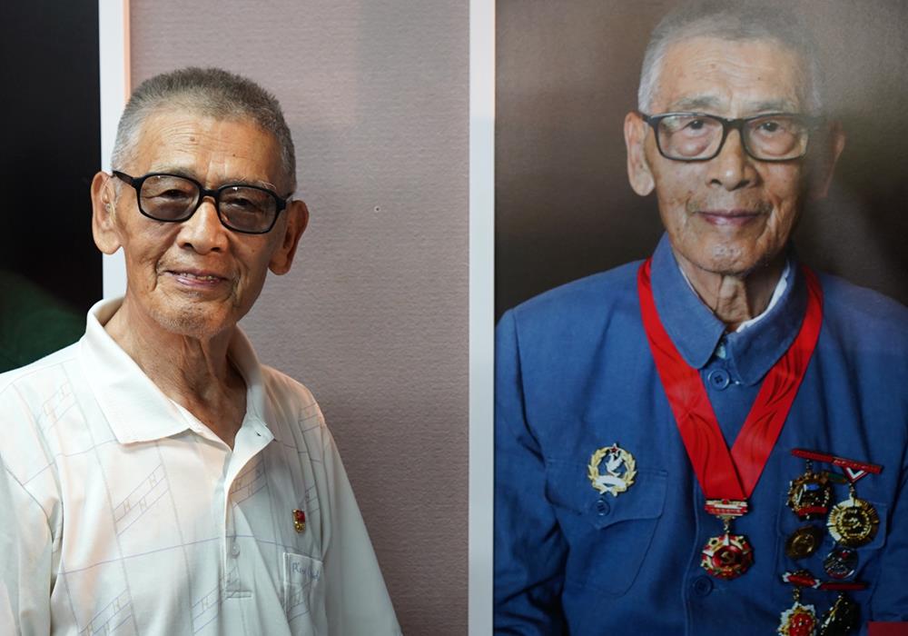 抗日戦争老兵の肖像画135点、中国人民抗日戦争記念館に収蔵