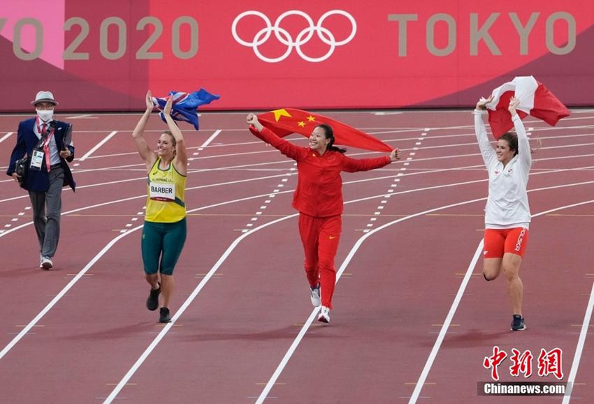 中国に36個目の金メダル！東京五輪陸上女子やり投げ