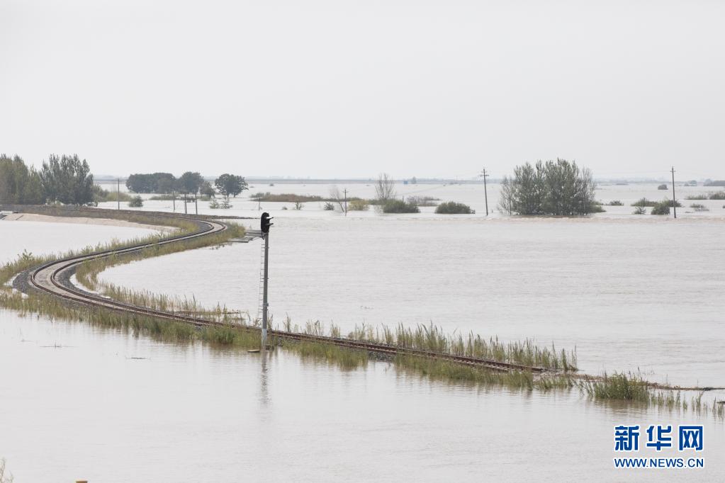 黒竜江主流の洪水ピークが同江市に到達　黒竜江省