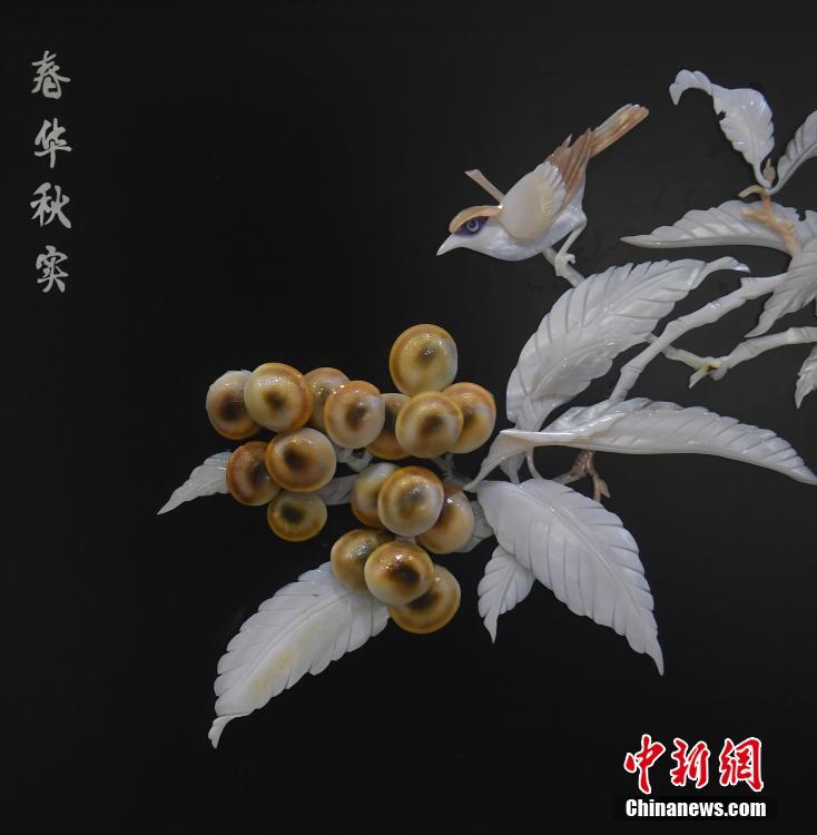 貝雕博物館の精巧で美しい貝殻細工　浙江省温州