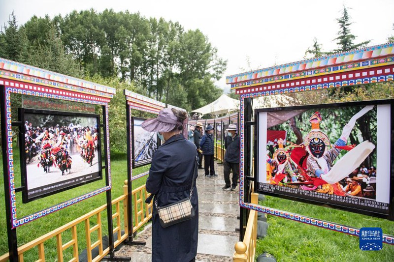 チベット平和解放70周年祝賀映像展がラサで開幕