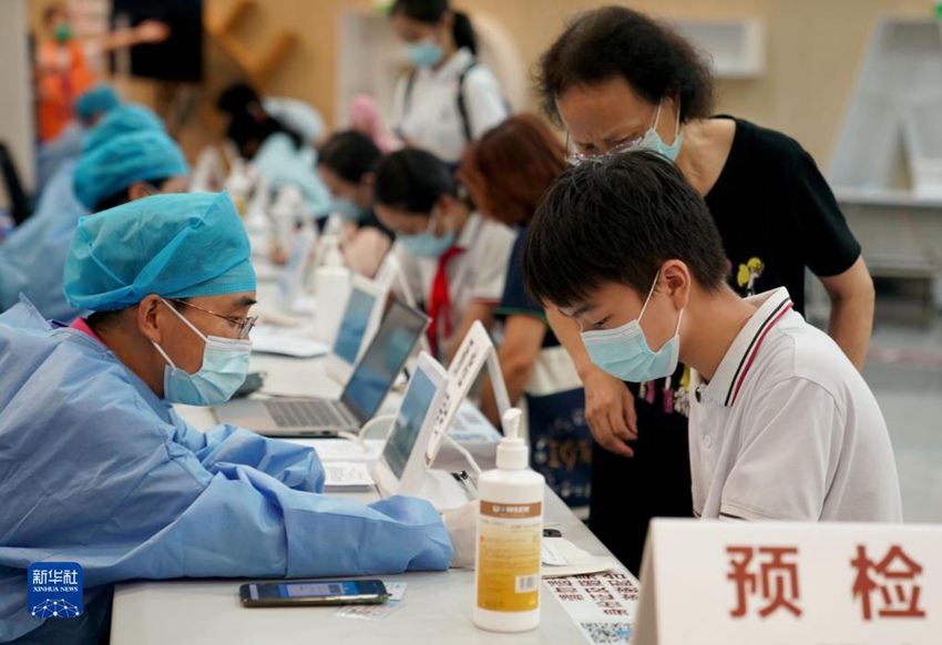 12-14歳を対象に新型コロナワクチン接種がスタート　上海
