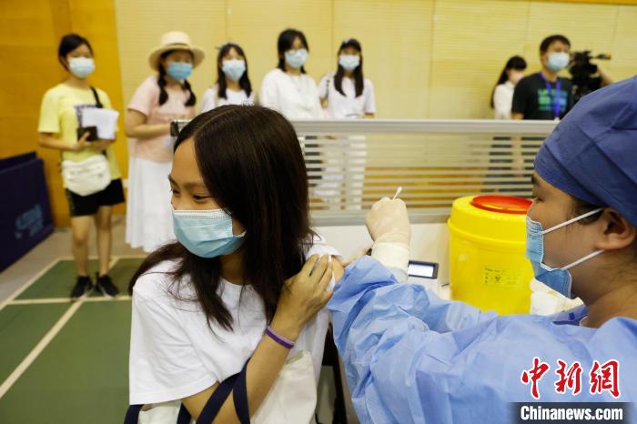 上海で12歳から17歳までの台湾地区出身学生へのワクチン接種スタート