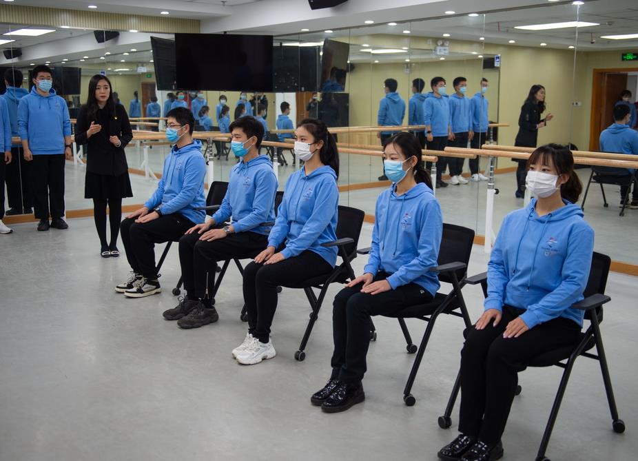 北京語言大学が冬季五輪ボランティアを対象としたスキル研修を実施