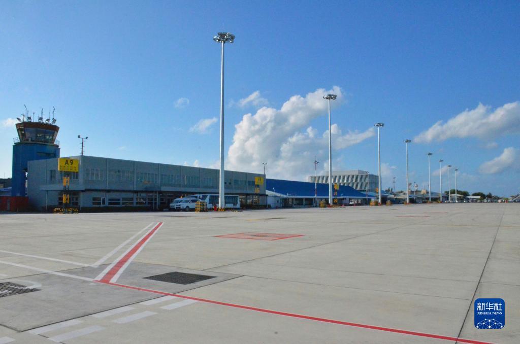 中国企業が改修したモルジブ国際空港西エプロンの運用スタート