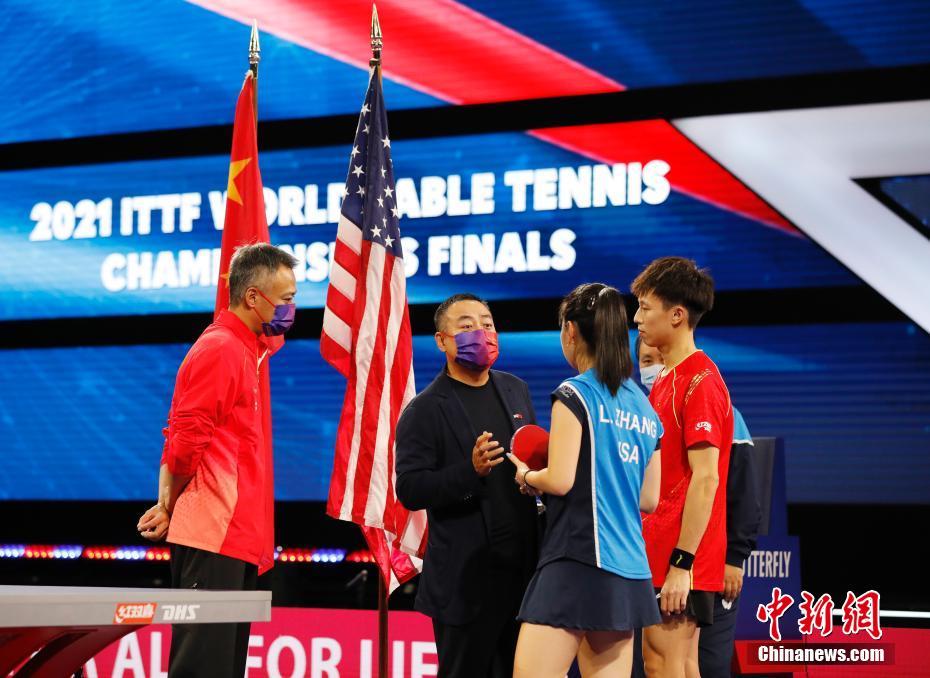 卓球の中米混合ペアが合同練習　2021世界選手権ヒューストン大会