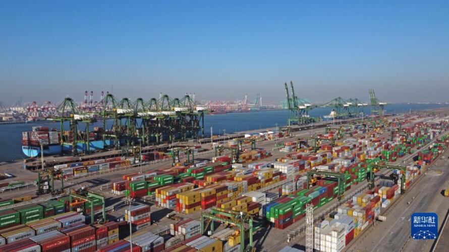 天津港の年間コンテナ処理能力が過去最高を更新