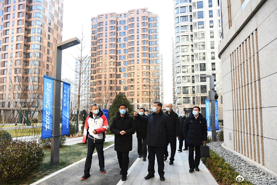 習近平総書記が北京冬季オリパラの準備作業を視察