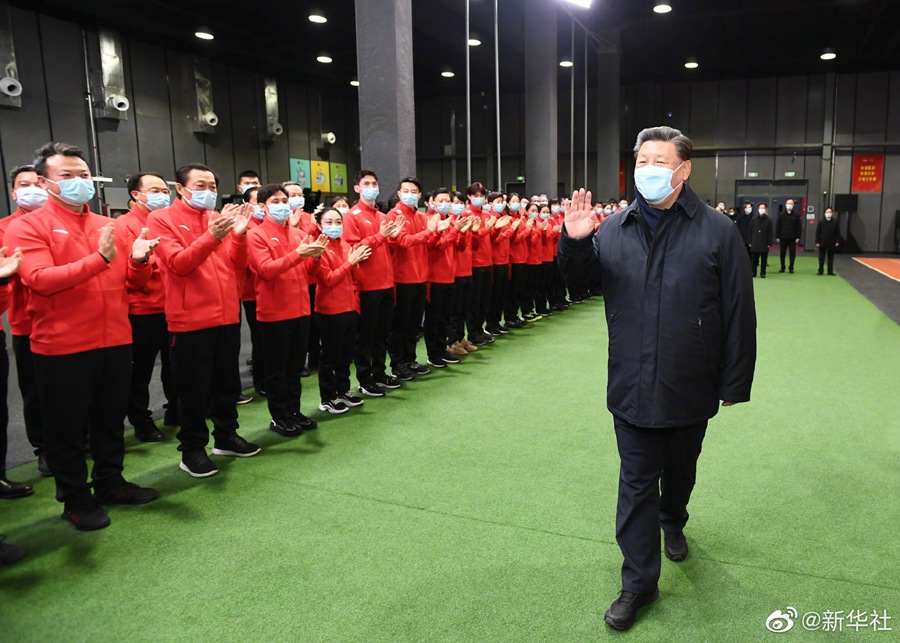 習近平総書記が北京冬季オリパラの準備作業を視察