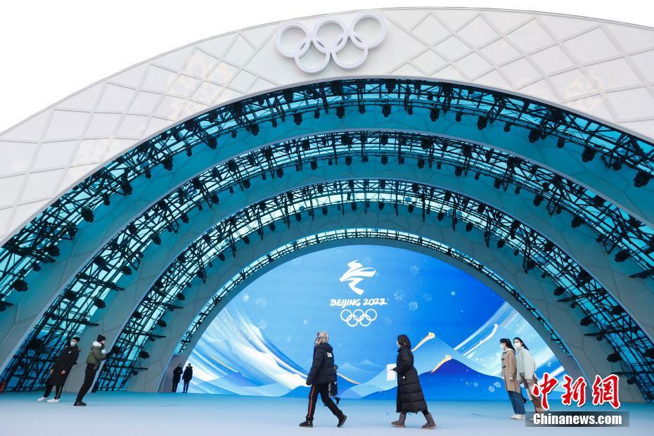 2022年冬季五輪・パラの北京メダル授賞式会場を訪問