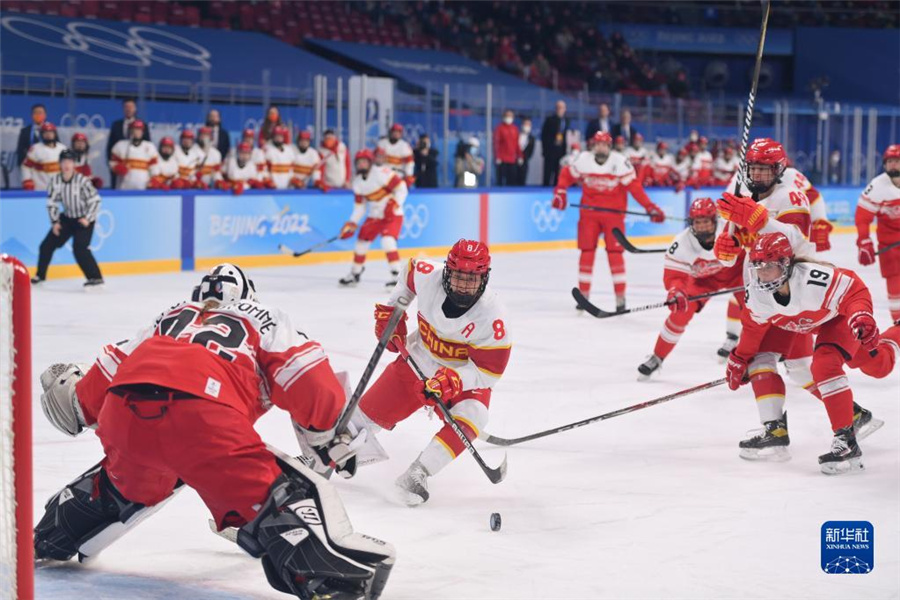 北京五輪アイスホッケー女子　中国が初勝利