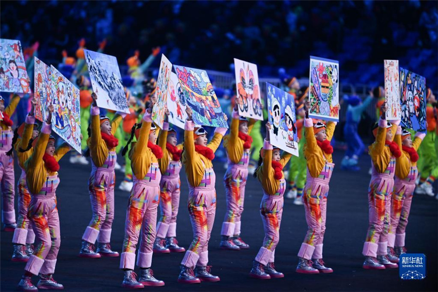 北京冬季五輪の開会式がスタート