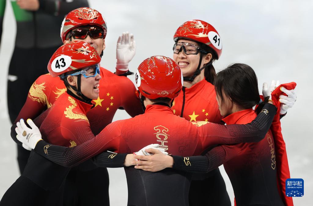 北京冬季五輪　ショートトラック混合団体リレーで中国初の金メダル！