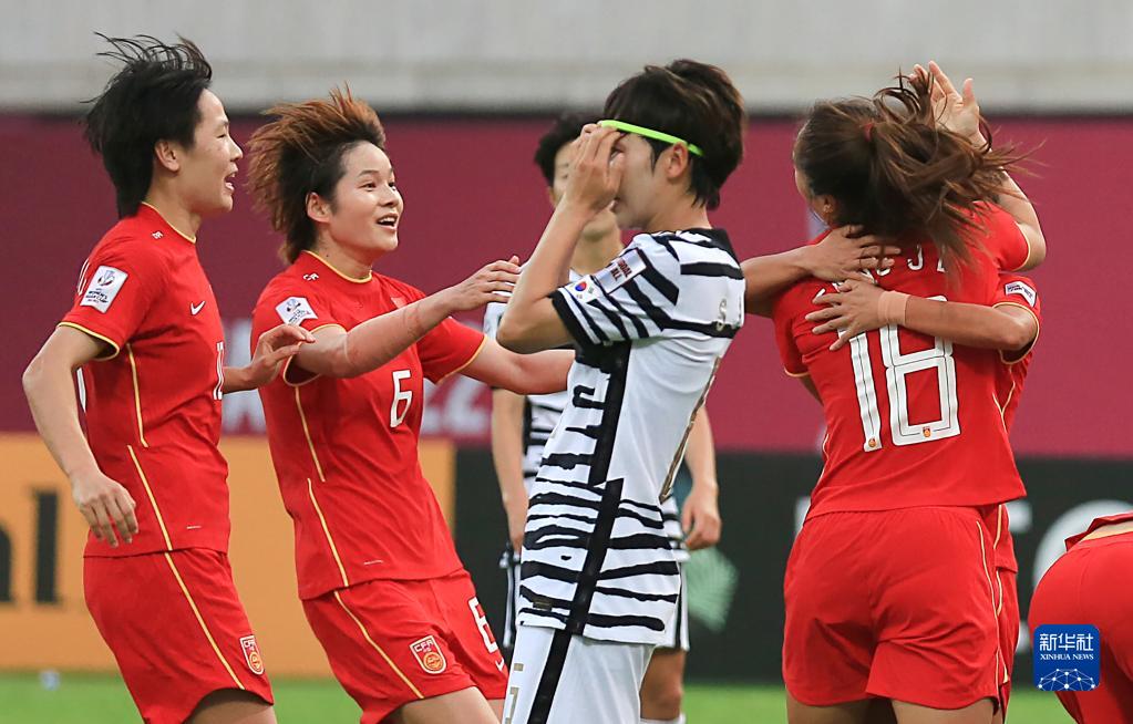 AFC女子アジアカップ2022　中国が韓国を3対2で下し逆転優勝