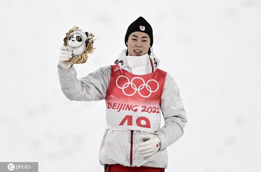 北京五輪スキージャンプ男子ノーマルヒル　日本のエース小林陵侑選手が金