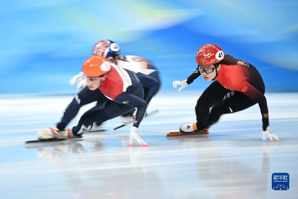 ショートトラック女子3千メートルリレーで中国が銅メダル　北京冬季五輪