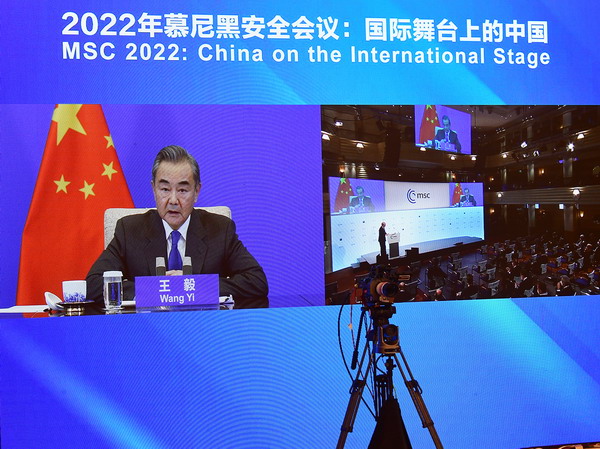 王毅部長「北京冬季五輪の成功は中国の成功であり、それ以上に世界の成功」