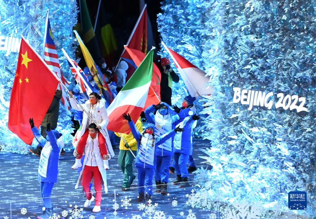 写真で振り返る北京冬季五輪閉会式