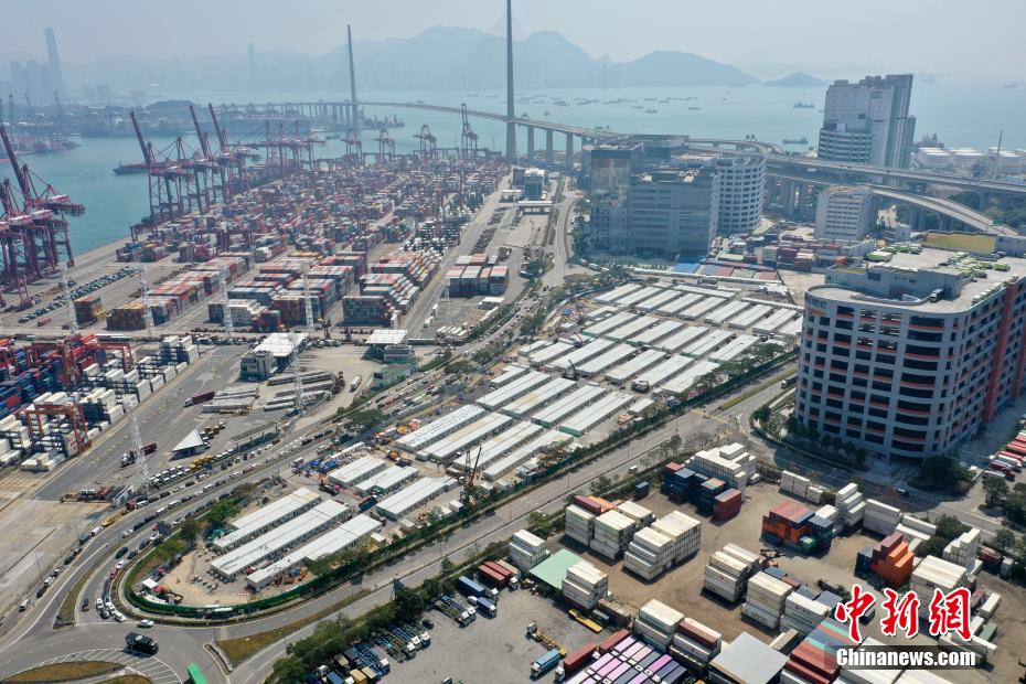 香港地区青衣の臨時医療施設が間もなく運用開始