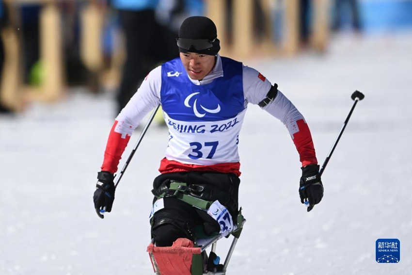 北京冬季パラ　バイアスロンで劉子旭選手が中国初の金