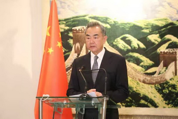 王毅部長「中国はパートナーシップ・団結・公正・発展のために来た」