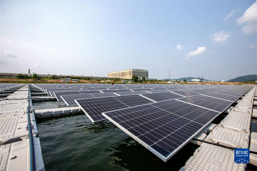 中国のテクノロジー、タイの水上太陽光発電所をサポート