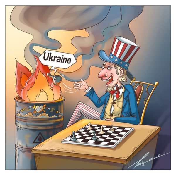 【イラストで読み解く】ロシア・ウクライナ紛争で「駒」の運命を無視して火に油を注ぐ米国