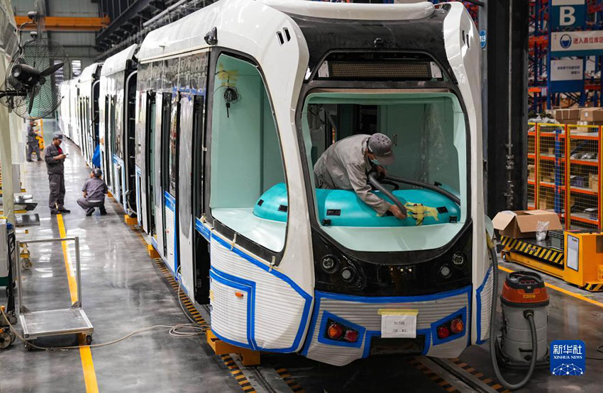 四川省宜賓 スマートレール電車産業が盛んに発展
