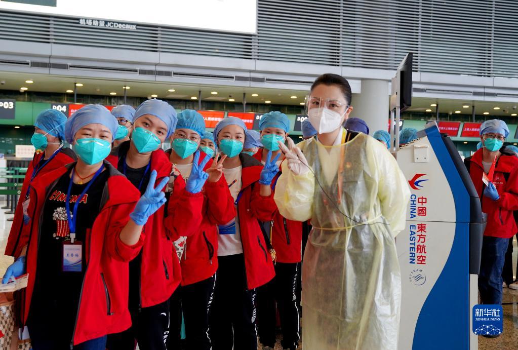 中国各地からやって来た上海支援医療チームが次々撤収へ