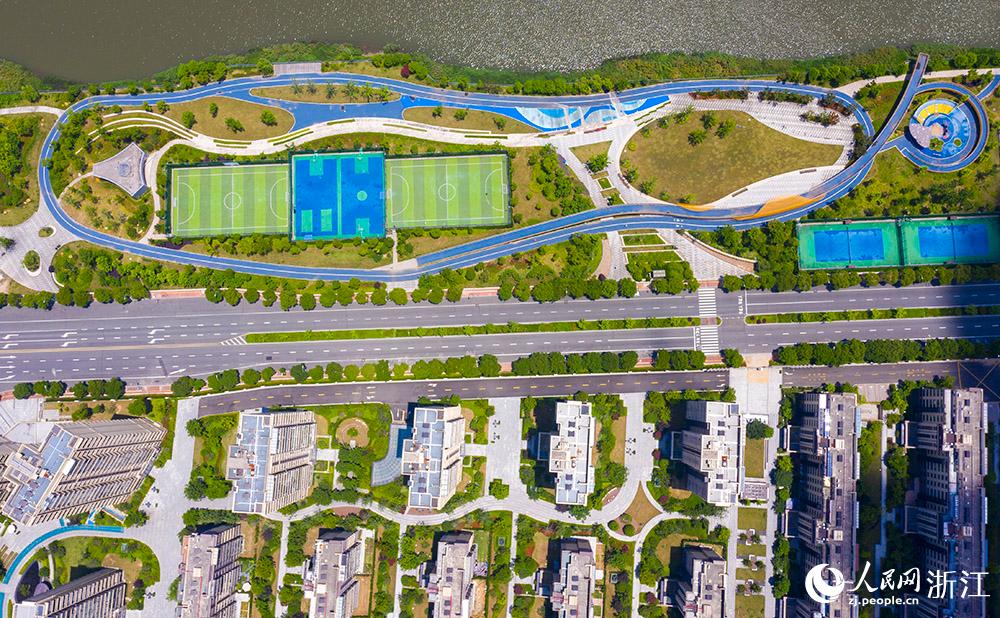 「公園+スポーツ」モデルで住民の自宅近隣での健康増進を後押し　浙江省寧波
