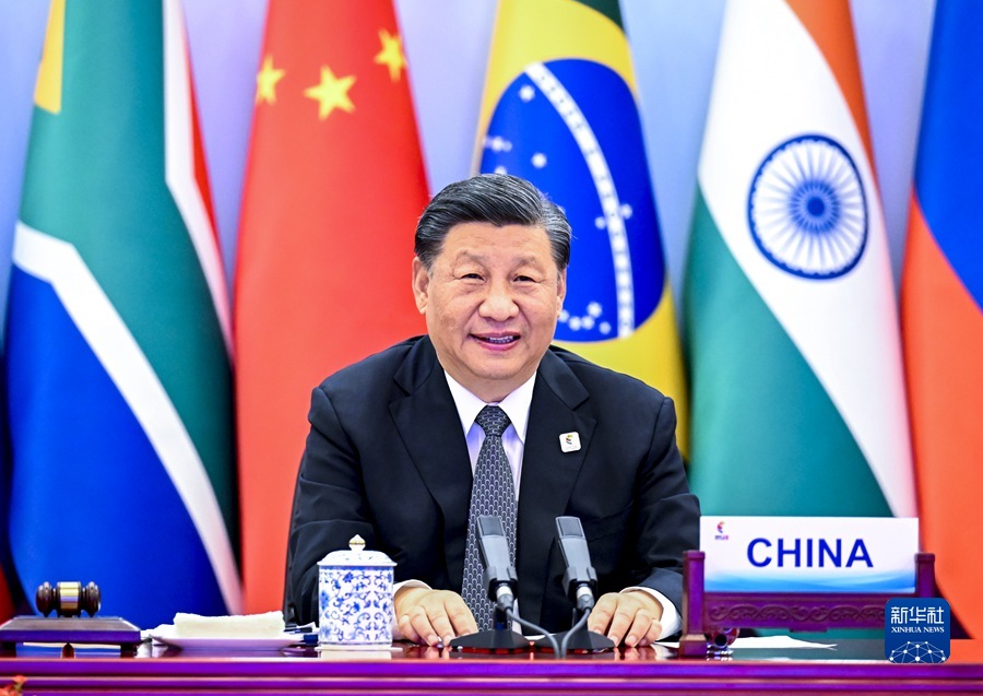 習近平国家主席「BRICSは閉鎖的クラブでも排他的『小集団』でもない」