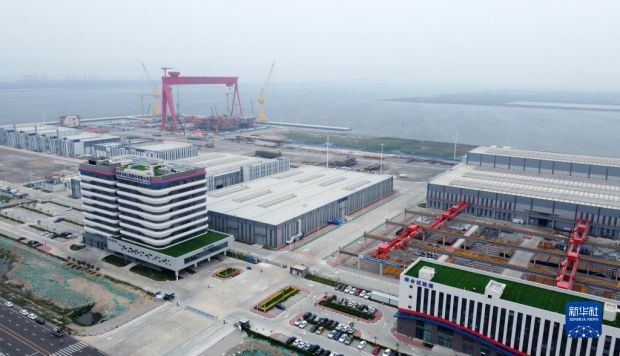中国初の海洋油ガス生産設備スマート製造拠点が稼働開始