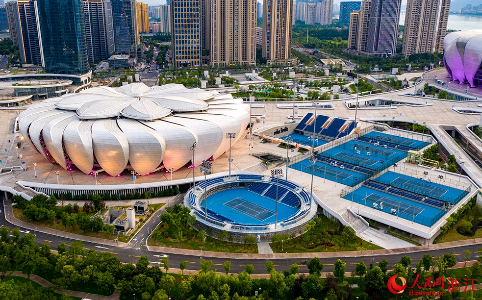 杭州アジア大会会場の「大小蓮花」フィットネス施設が一般開放　浙江省