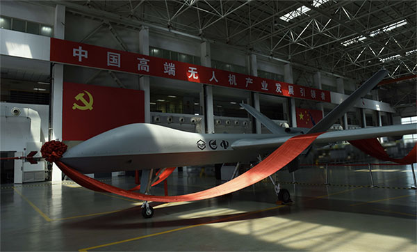 民間用無人機「翼竜−2」。（画像提供は中国航空工業集団有限公司）