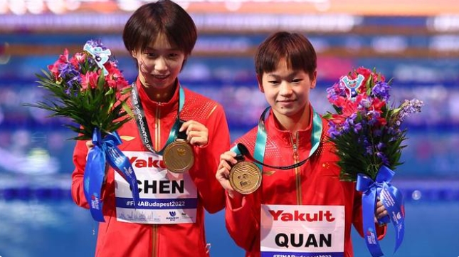 水泳世界選手権飛び込みで中国が金13個を獲得