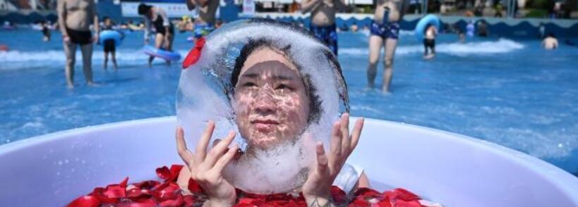 「小暑」の到来前に暑気払いに「氷とキス」イベント開催　重慶市