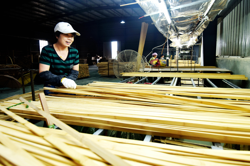 竹産業がかなえる豊かな暮らし　江西省資渓