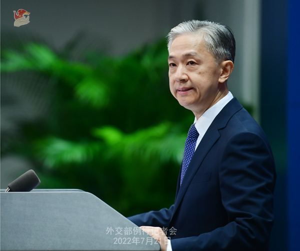 外交部「ペロシ議長が台湾地区を訪問すれば、中国は必ず対抗措置を講じる」