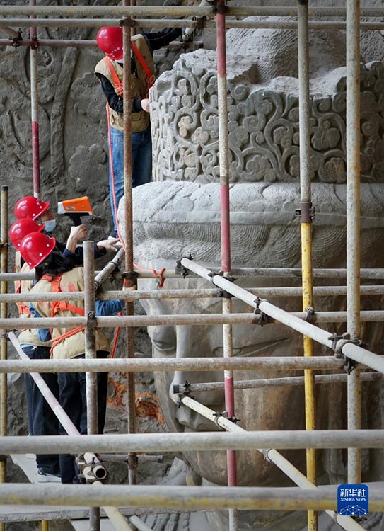 洛陽・龍門石窟の奉先寺　大規模保護プロジェクトが完了