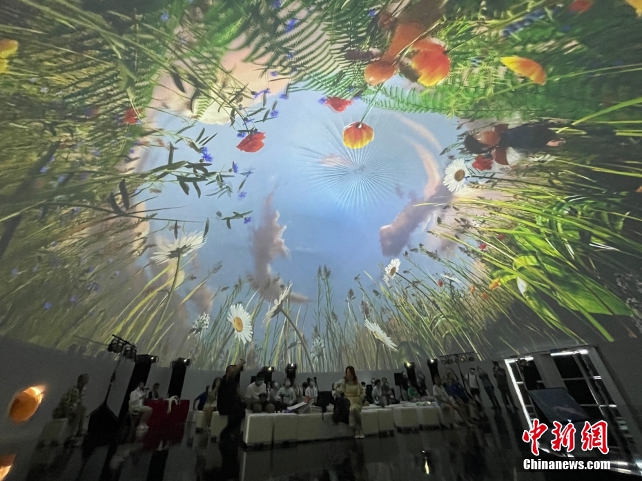 福州でデジタル中国建設成果展覧会　メタバース体験館が人気