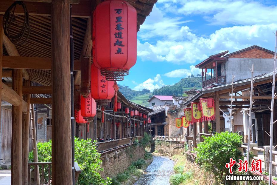 「中国歴史文化名村」の武夷山下梅村を訪ねて　福建省