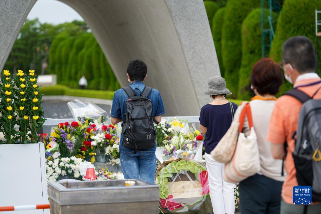 被爆から77年を迎えた広島で平和記念式典　日本